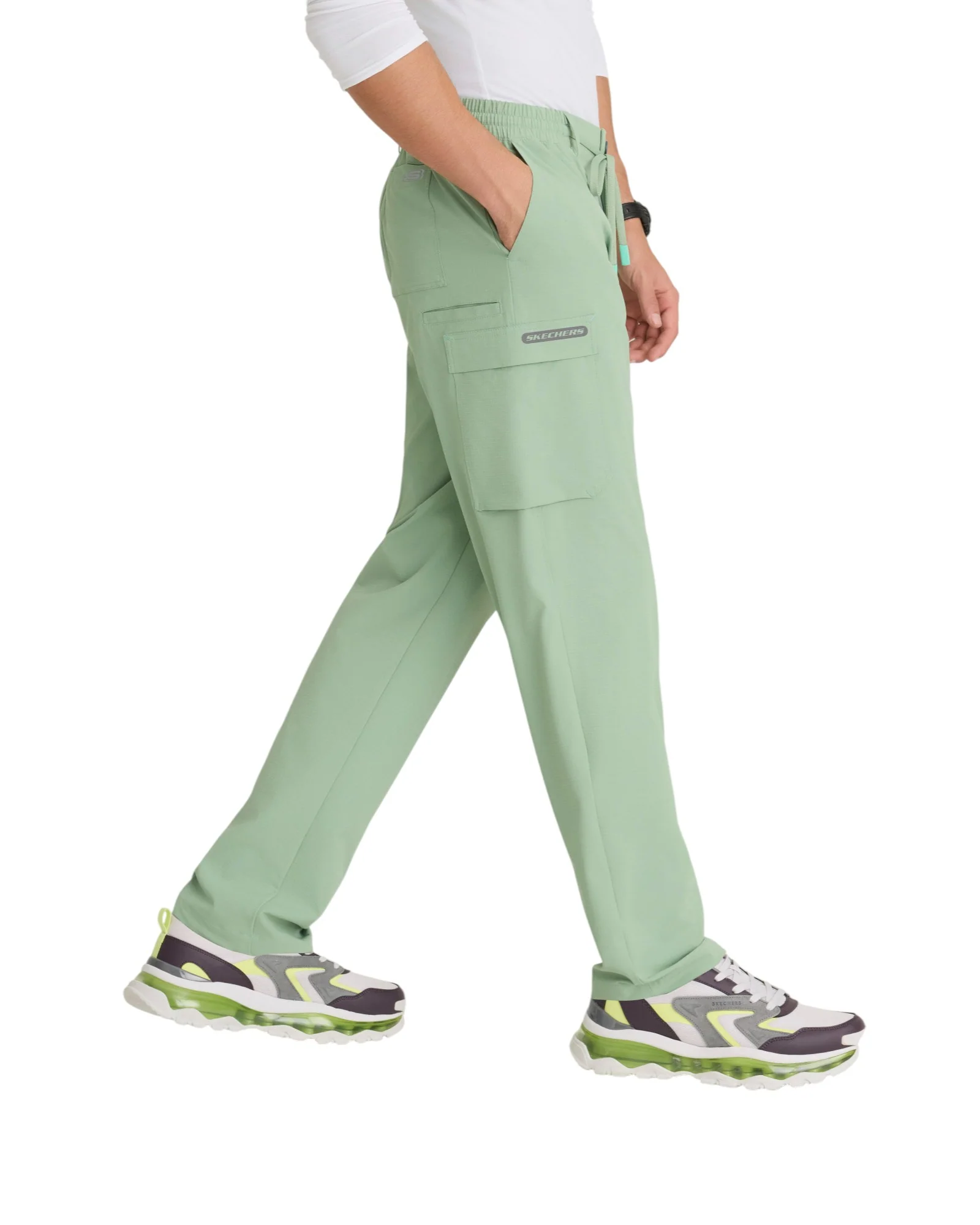 Pantalon médical homme 6 poches avec bande élastique Skechers SKP708 – Image 7