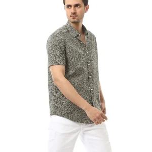 Chemise à Motifs Fleuris Homme – Élégance et Confort - SSH24SASR19445TM1