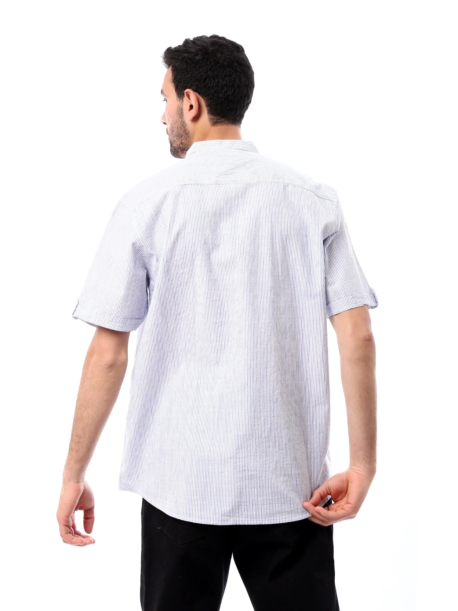 Chemise Homme à Manches Courtes - Élégante et Confortable pour un Look Quotidien - SSH24SSCS19500TM1 – Image 3