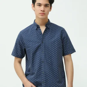 Chemise pour homme à manches courtes - SSH25SAOR16138TM1