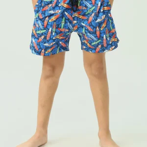 Short de bain pour enfants au design coloré - SWO24SSAE11386TB1