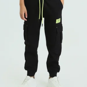 Pantalon Cargo Garçon avec Taille Élastiquée - Confort et Praticité - SWP24GEL31401TB1