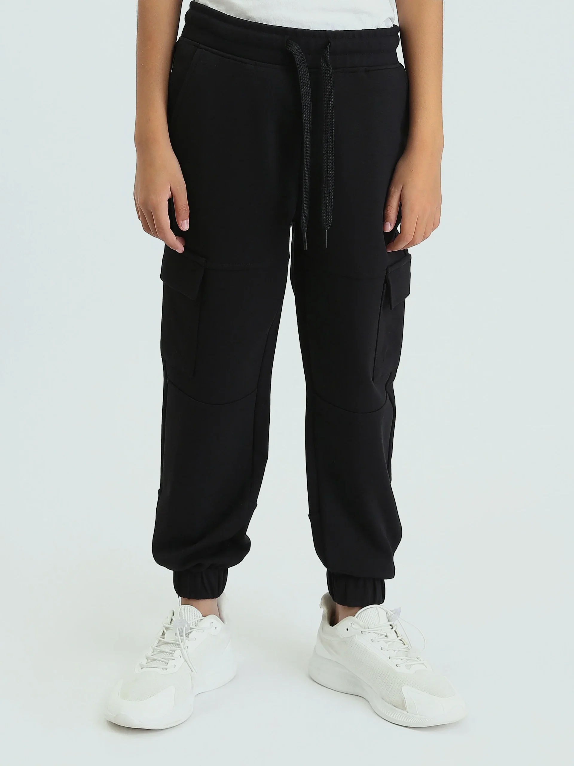 Pantalon Cargo Noir pour Garçon - Confortable et Pratique - SWP24GSPL24598TB1 – Image 2