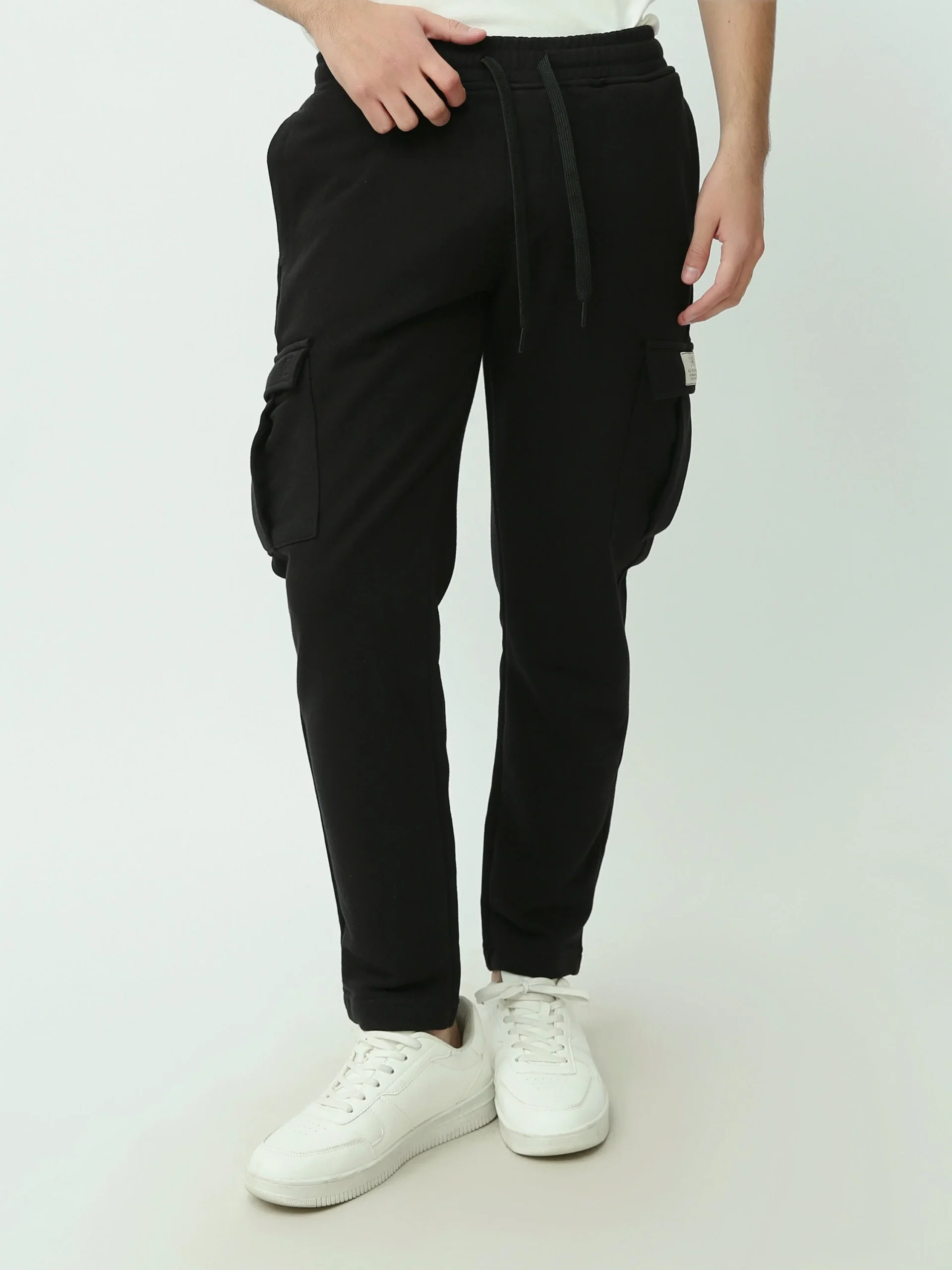 Pantalon de Sport Homme - Sweatpants Confortables avec Poches Cargo - SWP25GMBS24619TM1 – Image 7