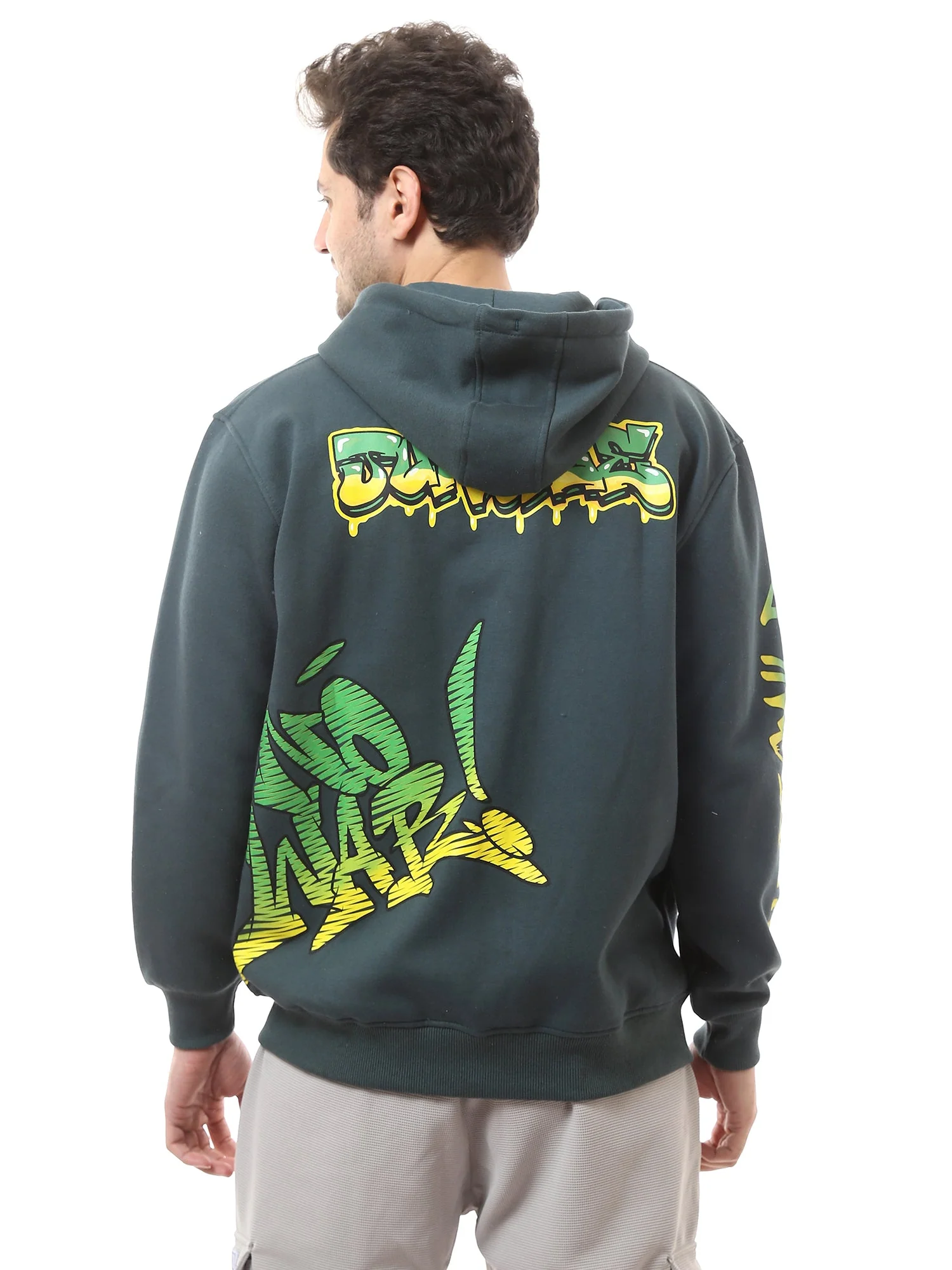 Hoodie Homme avec Zip Avant et Capuche Ajustable - Moderne, Pratique et Confortable - SWS24WZNK26157TM1 – Image 9