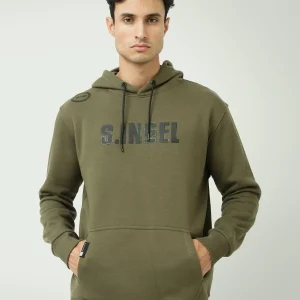 Hoodie Homme Élégant avec Imprimé et Capuche Ajustable – Confort et Style Moderne - SWS25WHNK26179TM1