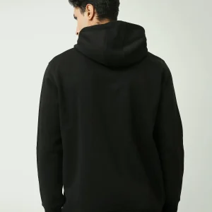 Hoodie homme oversize simple avec capuche et coutures confortables - SWS25WHPK26277TM1