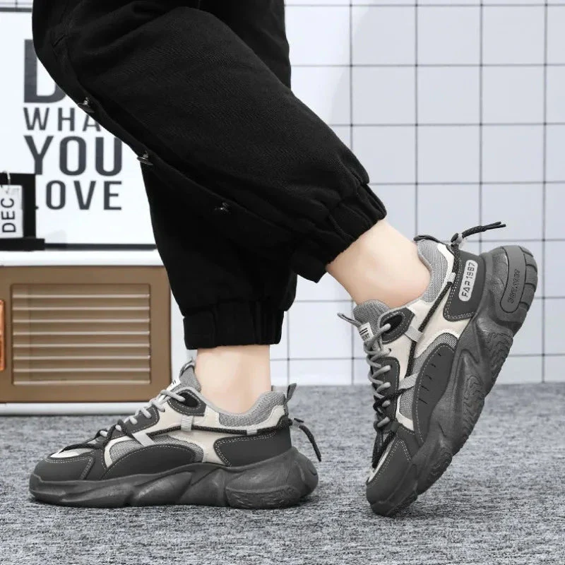 Chaussure Sportive Homme Pratique et Confortable avec Talon Élevé Antidérapant – Image 6