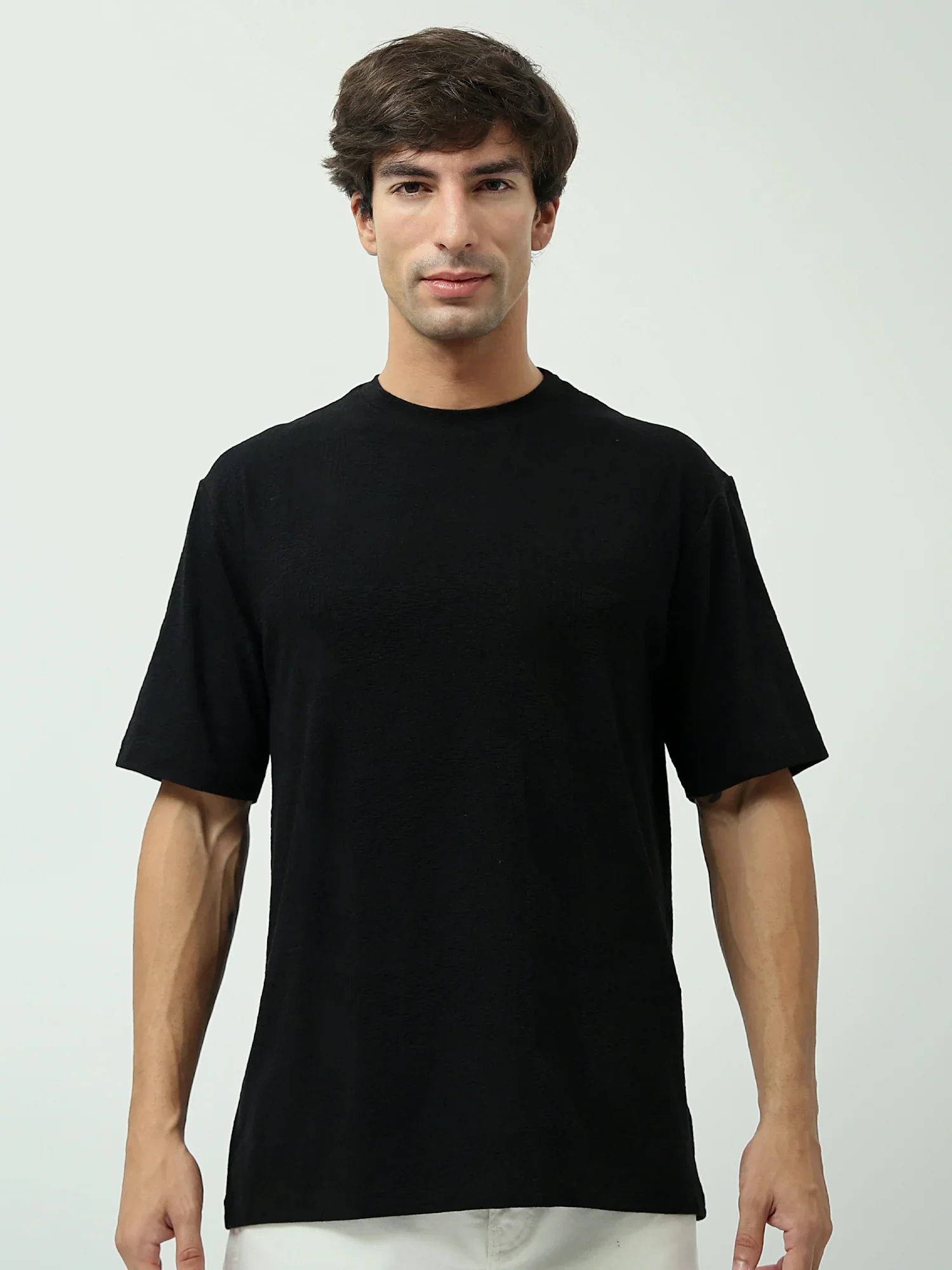 T-shirt Homme Texturé – Design Élégant – TSH24SBRO20084TM1 – Image 2