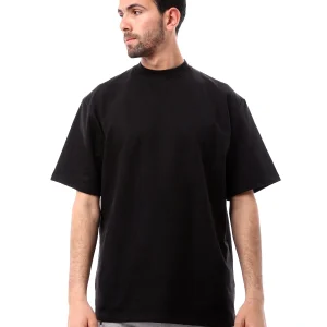 T-shirt pour homme noir simple - TSH24SBRO20178TM1