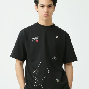 T-shirt homme casual avec logo distinctif – TSH25SPRO20253TM1