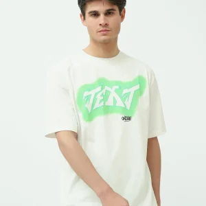 T-shirt Homme Off-White Oversized Imprimé Zest Vert – Style Streetwear - TSH25SPRO20404TM1