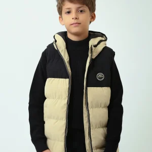 Veste pour enfants pour garçons, décontractée, imperméable, sans manches - VST26WWCP28543TB1