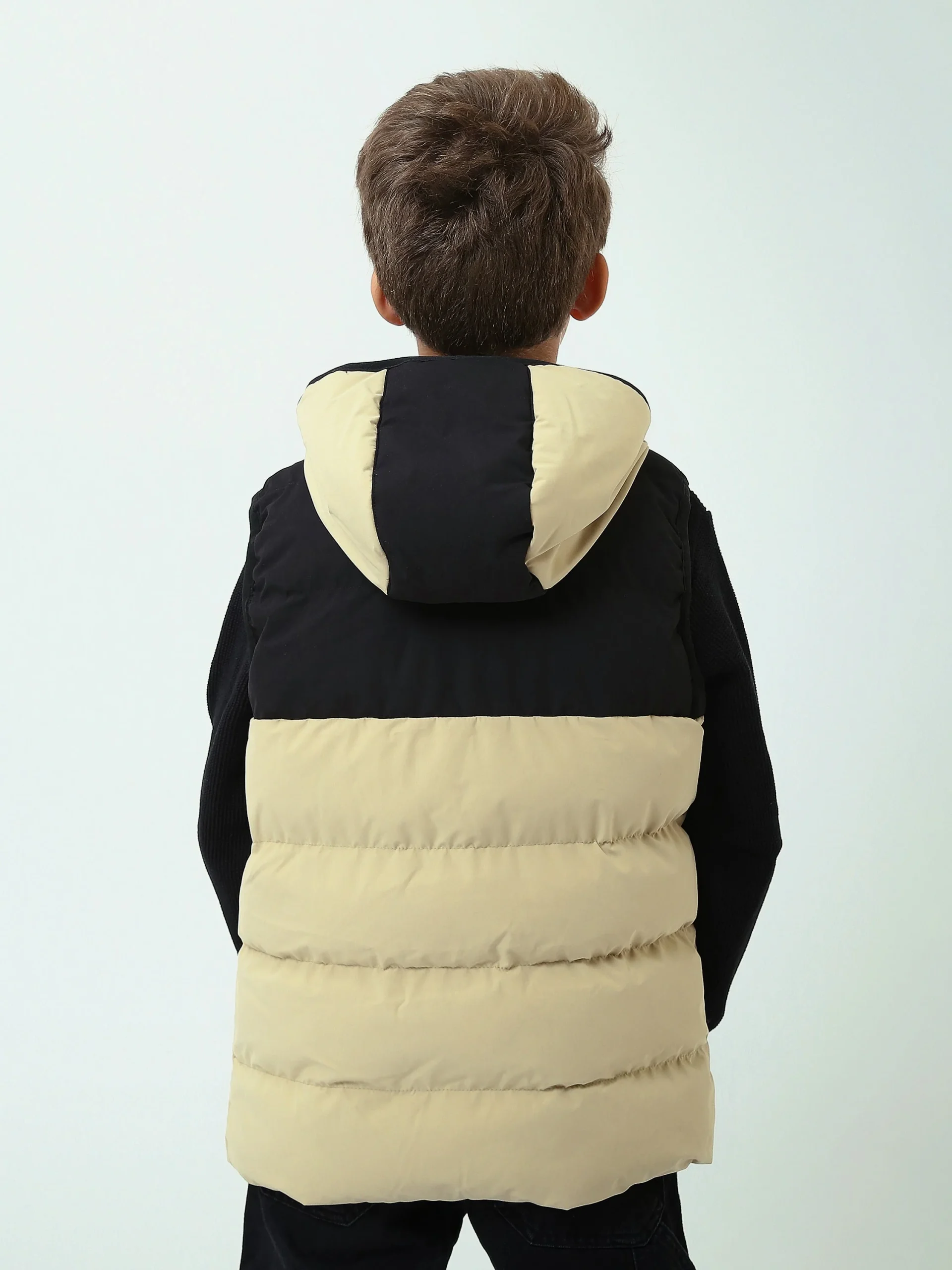 Veste pour enfants pour garçons, décontractée, imperméable, sans manches - VST26WWCP28543TB1 – Image 4