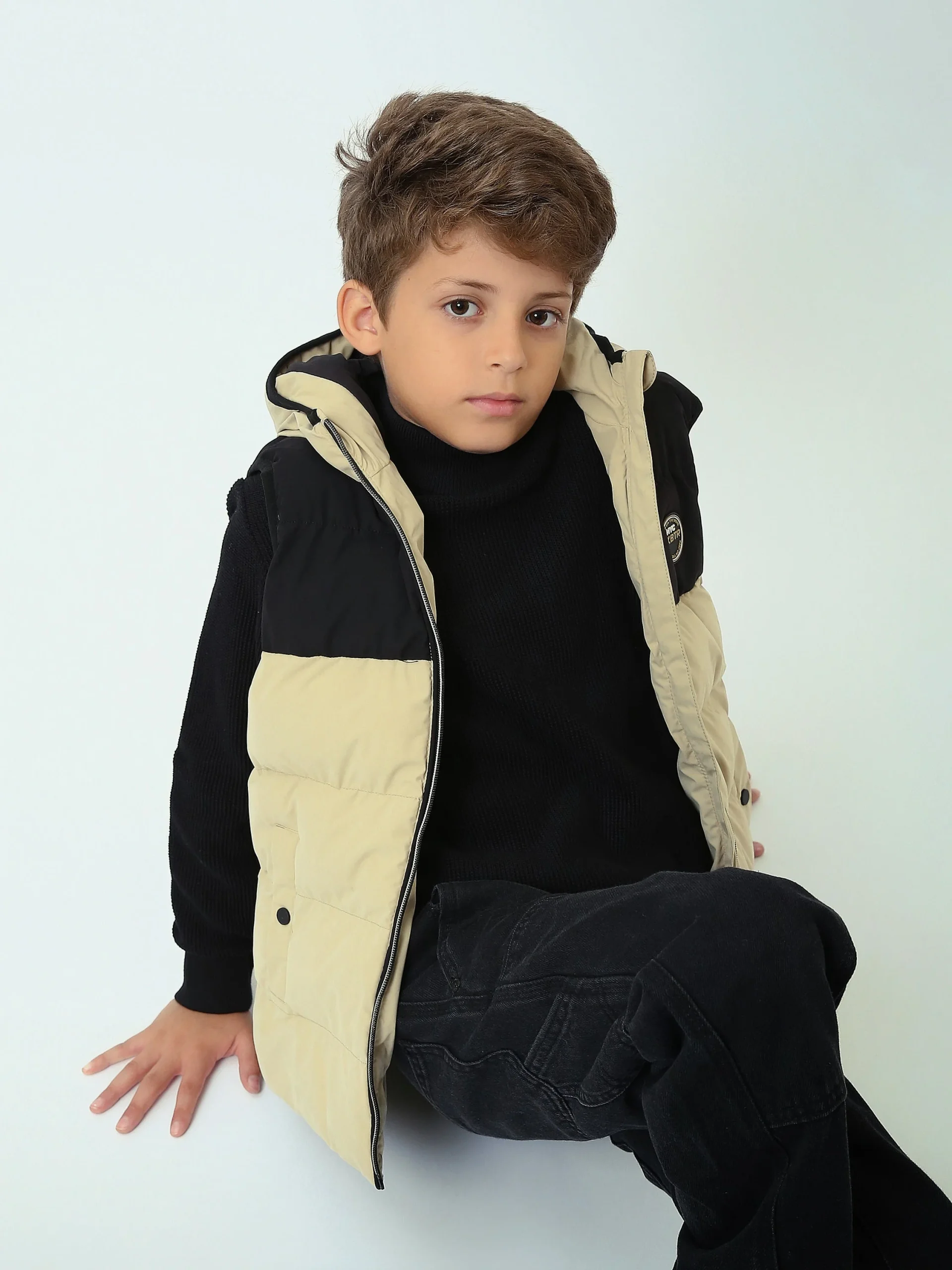 Veste pour enfants pour garçons, décontractée, imperméable, sans manches - VST26WWCP28543TB1 – Image 6