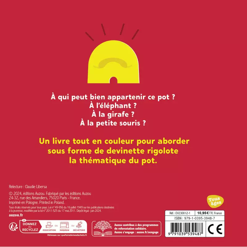 Auzou – A qui est ce pot ? – Image 3