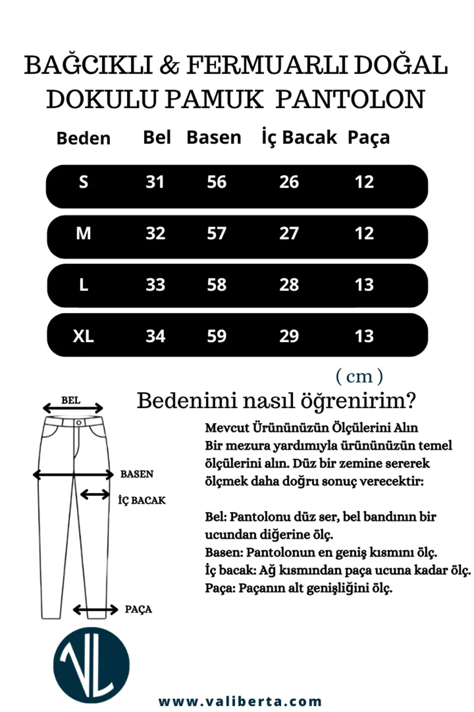 pantalon homme coton naturel cordon et zip – Image 7