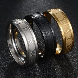 Bague chiffre romain