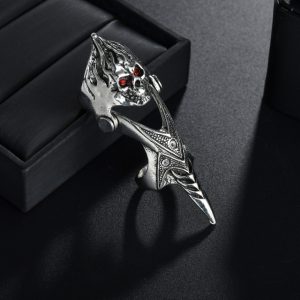 Bague gothique articulée