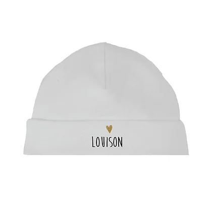 Tête de Lylotte – Bonnet de naissance à personnaliser – Image 2