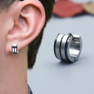 Boucle oreille créole homme