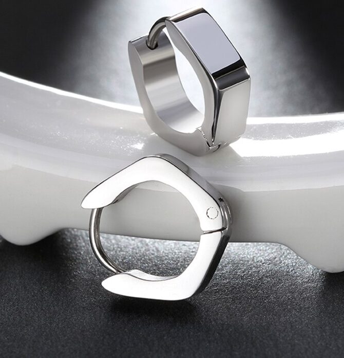 Boucle oreille homme créole – Image 2