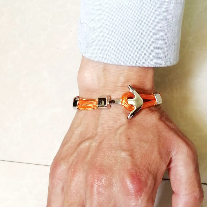 Bracelet corde et ancre – Image 3