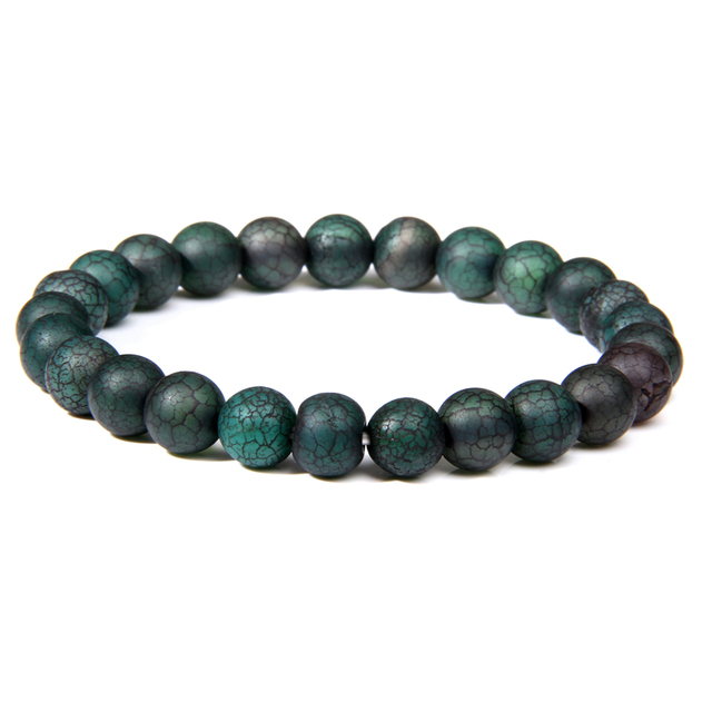 Bracelet homme pierre agate – Image 5