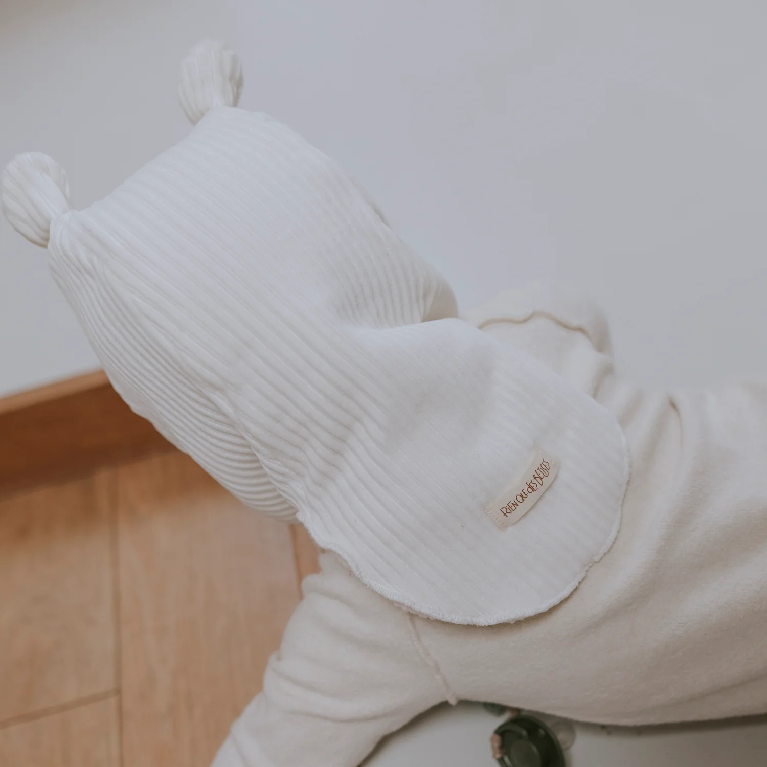 Rien que des bêtises – Cagoule écru – Image 5