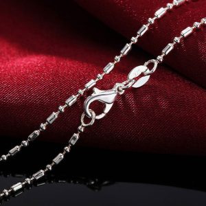 Chaine argent ras de cou