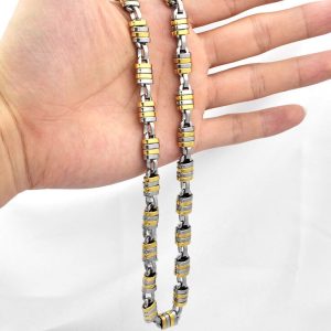 Chaîne en acier inoxydable pour homme