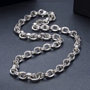 Chaîne grosse maille homme