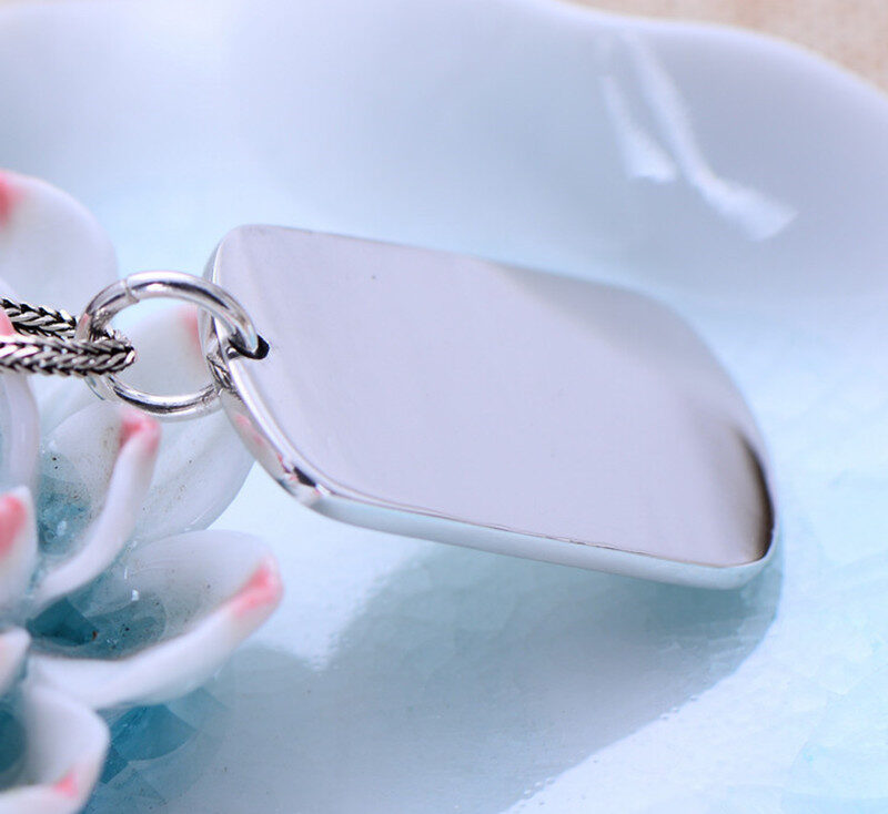 Chaîne militaire argent – Image 3