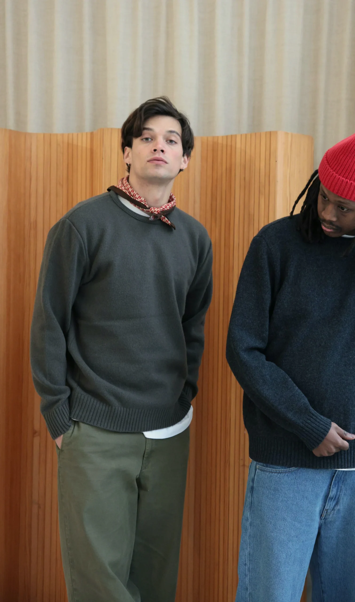 Col rond CHILI kaki – Image 3