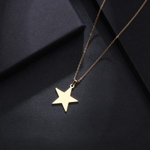 Collier étoile ras de cou
