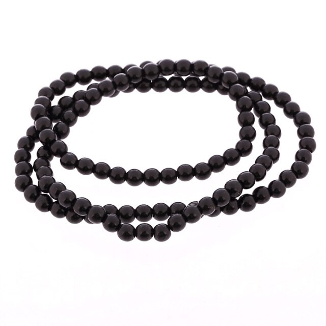 Collier perle bois homme – Image 4