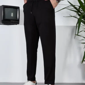 pantalon homme coton diagonal taille élastique
