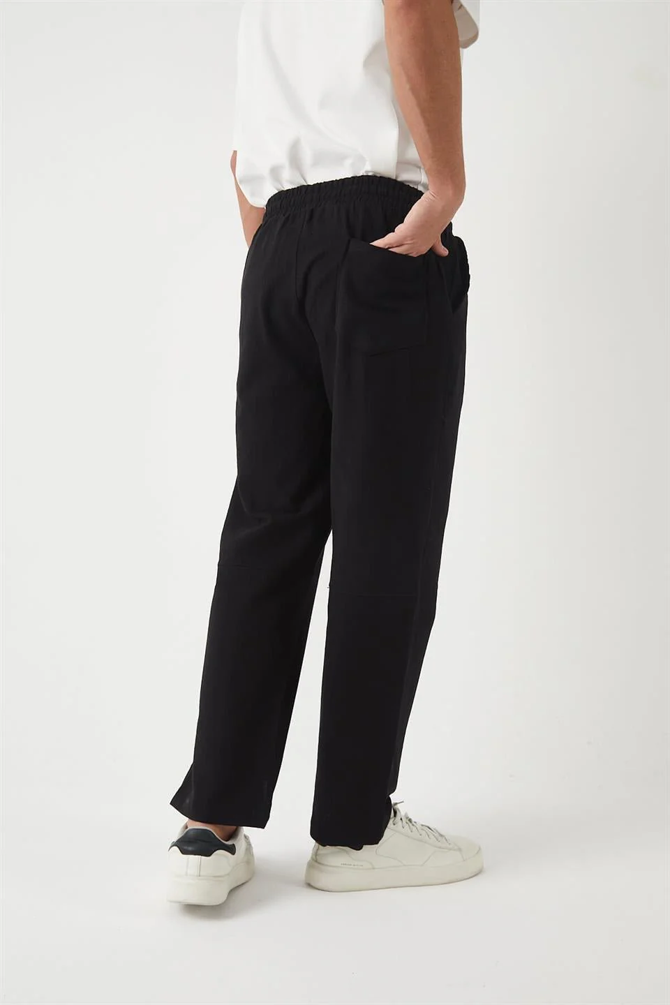 pantalon baggy homme coton léger respirant – Image 4