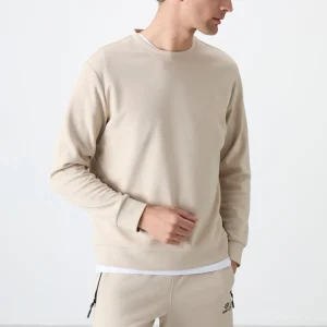 sweatshirt homme col rond confort basic- 88053