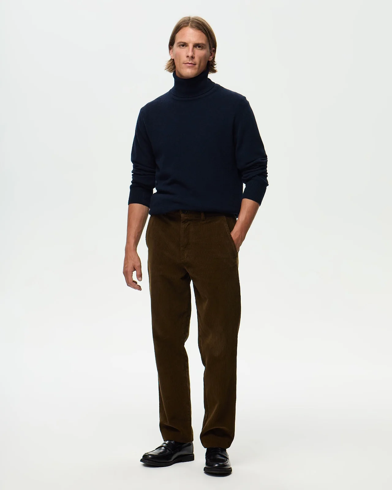 EMERSON Velours - Marron Bronze