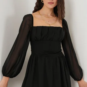 Robe mini en tulle pour femme 2514