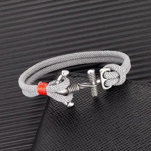 Bracelet homme avec ancre