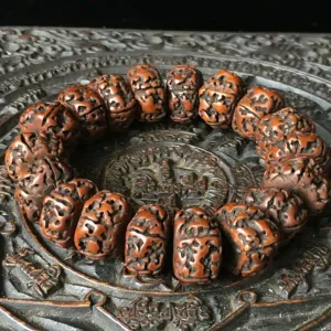 Bracelet bois tibetain