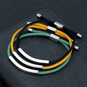 Bracelet cordon personnalisé homme