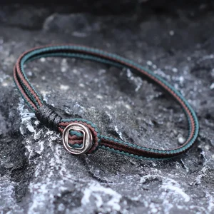 Bracelet cordon fin homme