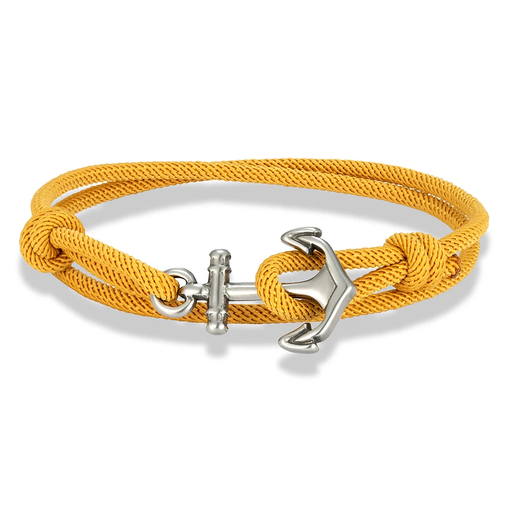 Bracelet corde avec ancre – Image 7