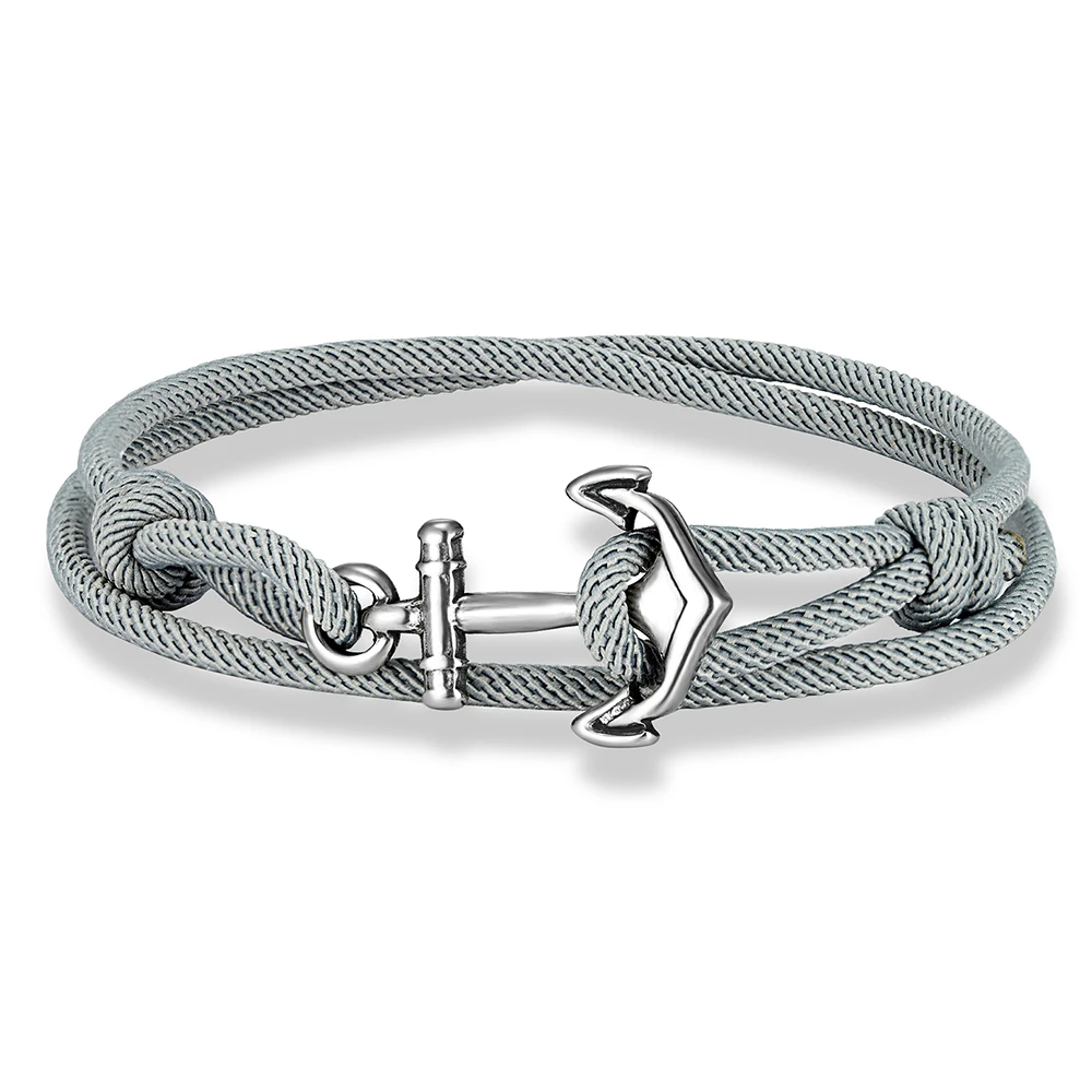 Bracelet corde avec ancre – Image 9