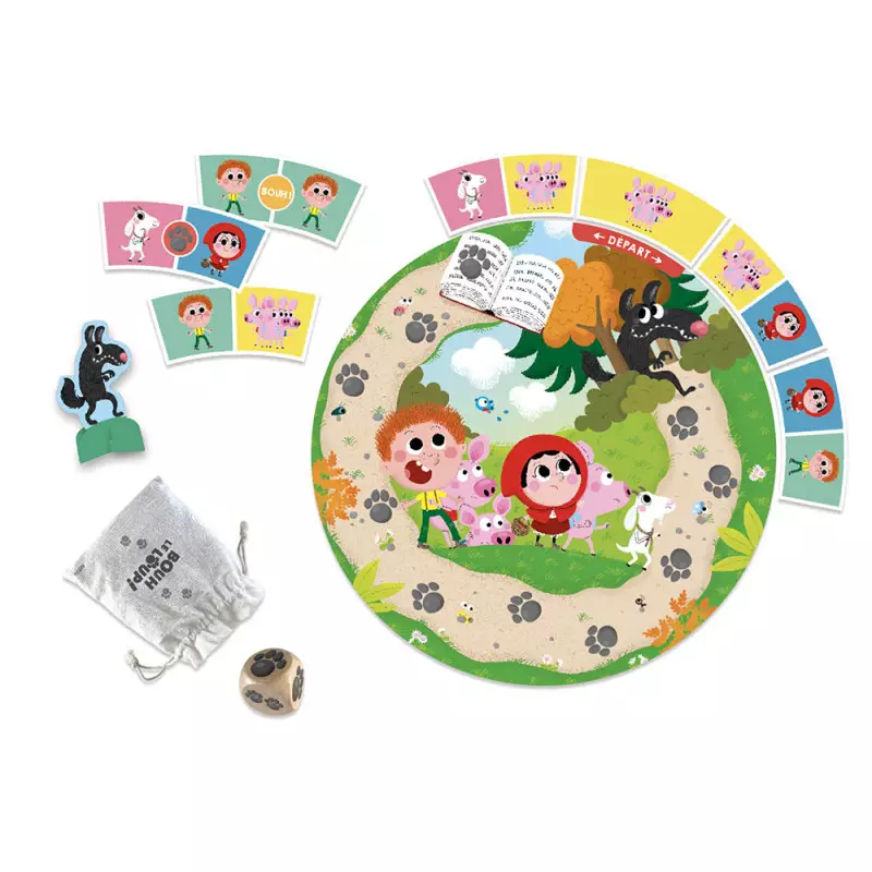 Auzou – Jeu « bouh le loup » – Image 3