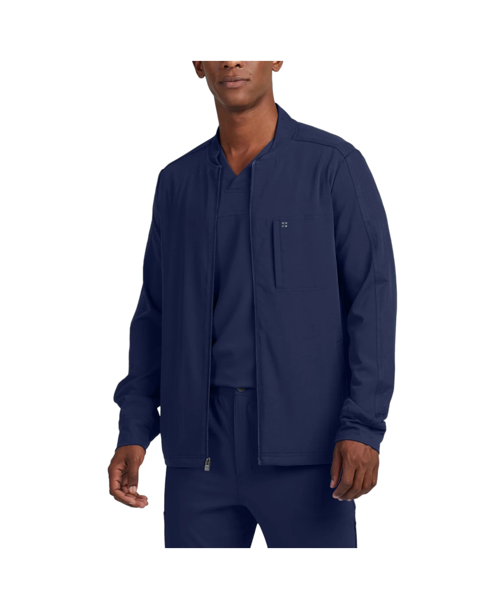 Veste pour homme avec fermeture à glissière CRFT White Cross #WJ705 – Image 3