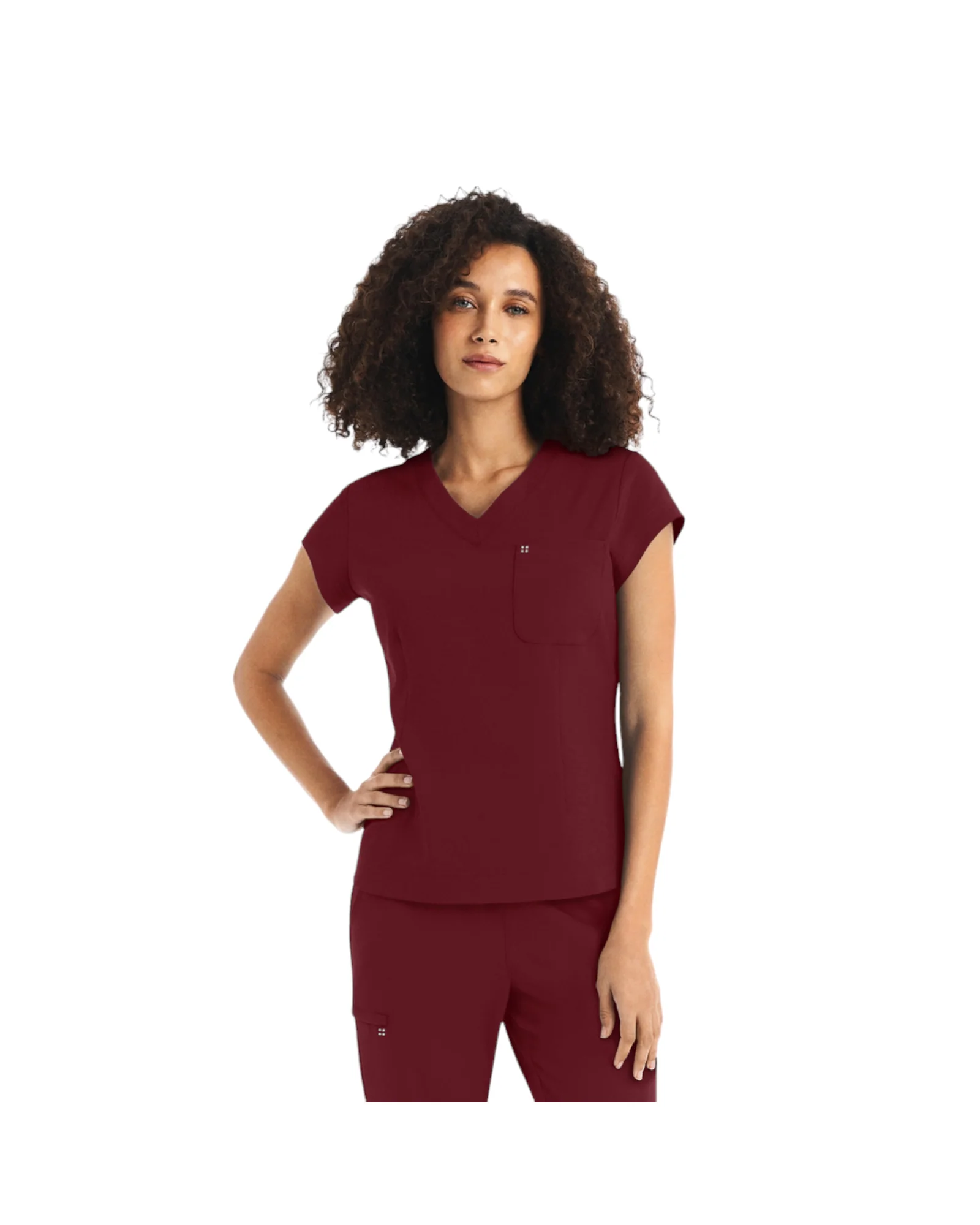 Haut encolure en V pour femmes White Cross CRFT #WT128 – Image 7